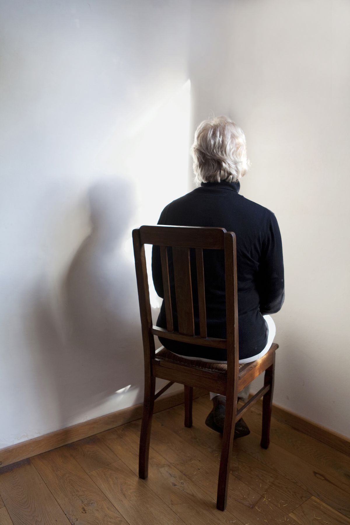 Stillstand in Dunkelblau