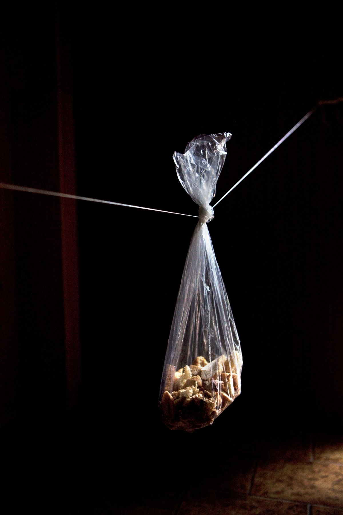 Stillstand in Dunkelblau