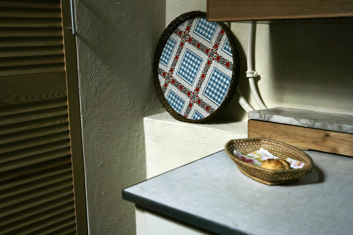 Stillstand in Dunkelblau